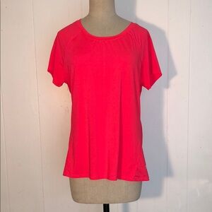 Marika Pink Relaxed Short Sleeve Tee